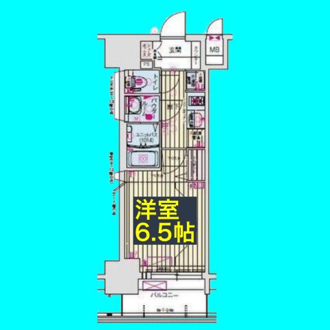 プレサンスTHE新栄の間取り