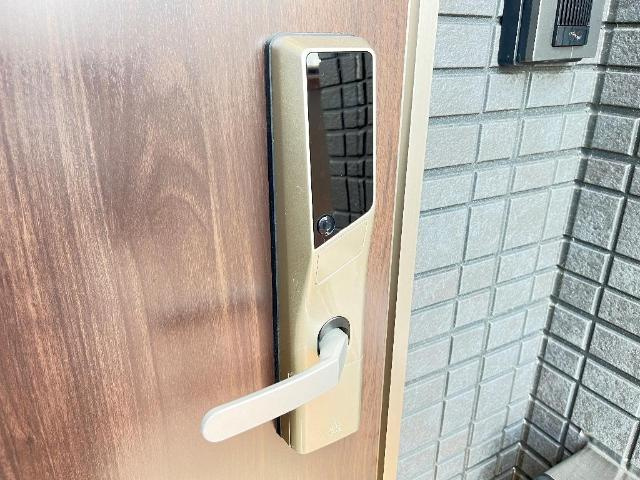 東森田2丁目新築アパートのセキュリティ|電子錠（イメージ）