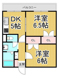 Ventuno西野の間取り