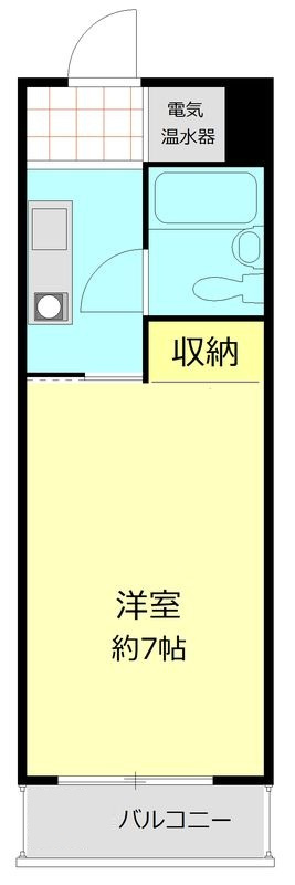 マンション五反田の間取り|間取りです。
