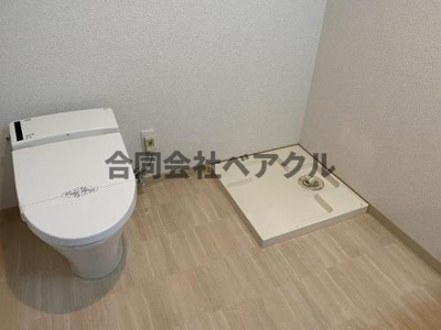 【トイレ】 | G-CREST京都四条烏丸 | 清潔感のあるトイレです