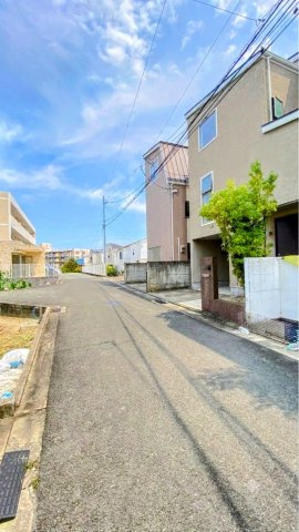 上ケ原四番町の前面道路含む現地写真|前面道路