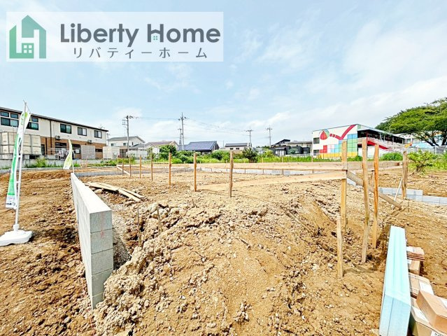 土浦市桜ケ丘町第5　新築戸建　1号棟の外観