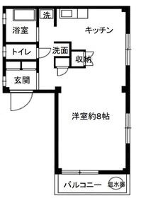 【間取り】 | ＡＬＶＡⅡ（アルバ） | 間取りです。