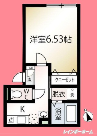 MQuarto一之江の間取り