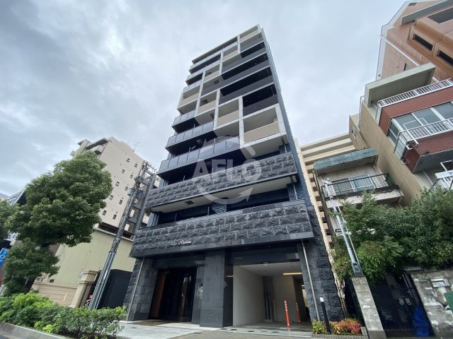 プレサンス大阪天満リバーシアの外観|プレサンス大阪天満リバーシア　外観パース