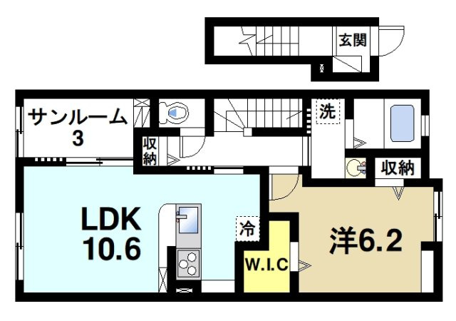 フォンテーヌの間取り