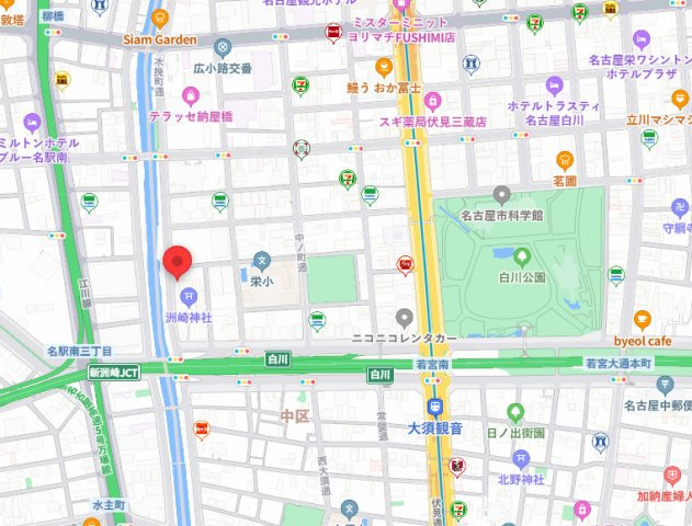 大井ビルの地図