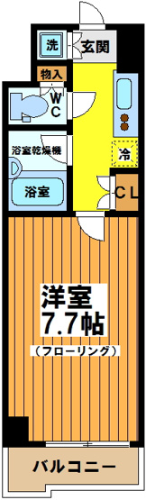 【間取り】 | ルーブル明大前
