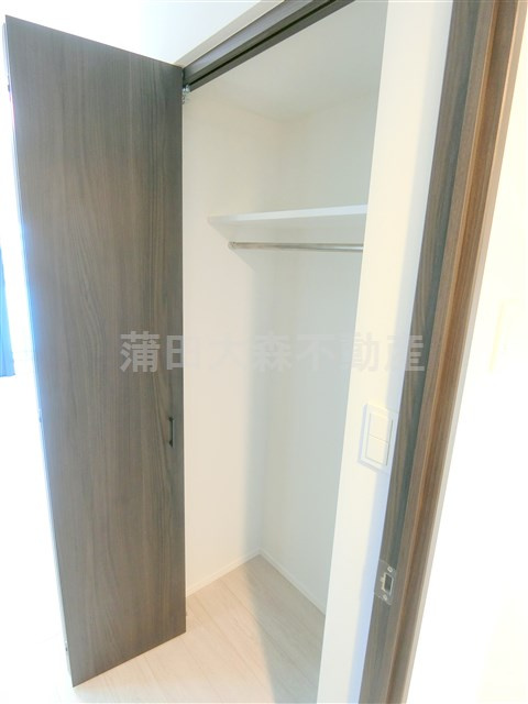 ラクラス蒲田Ⅱの収納|収納　クローゼット