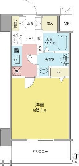 SHOKEN　Residence名古屋SOUTHの間取り