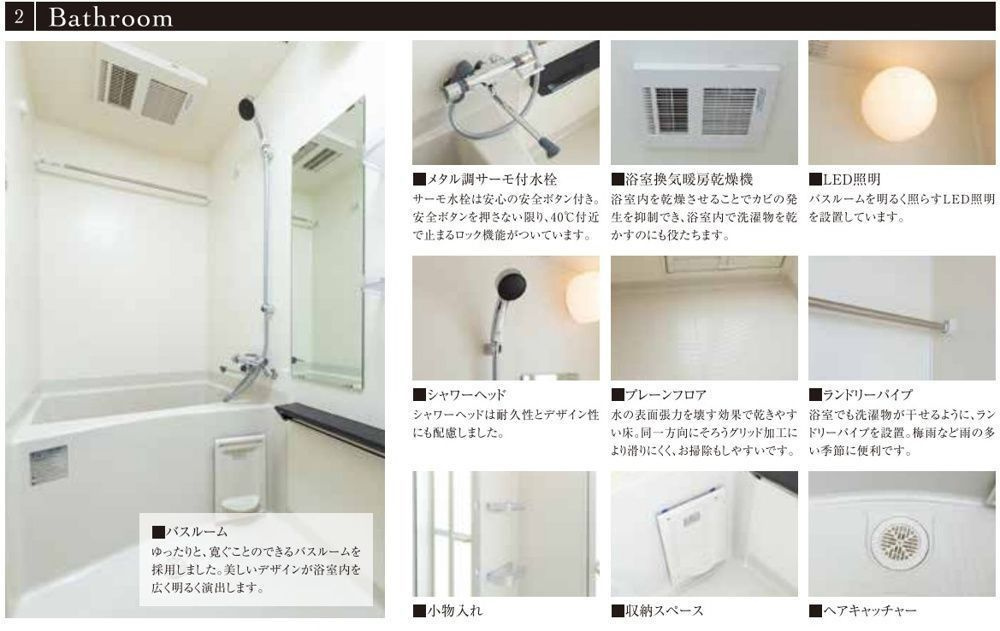 SHOKEN　Residence名古屋SOUTHの浴室