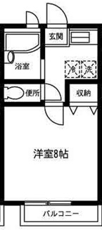 【間取り】 | サニーコート | 間取りです。