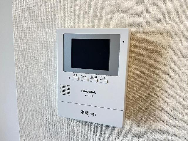 東森田2丁目新築アパートのセキュリティ|カメラ付インターホン（イメージ）