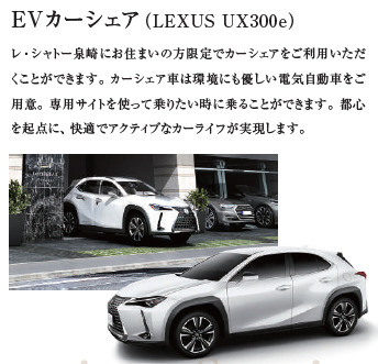 レ・シャトー泉崎の駐車場