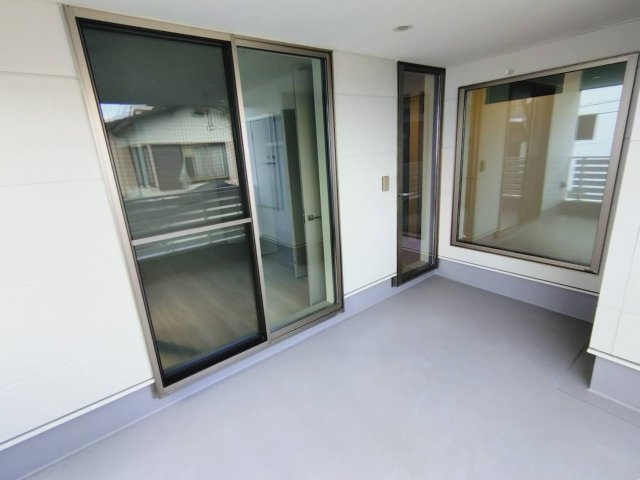 新築戸建のバルコニー