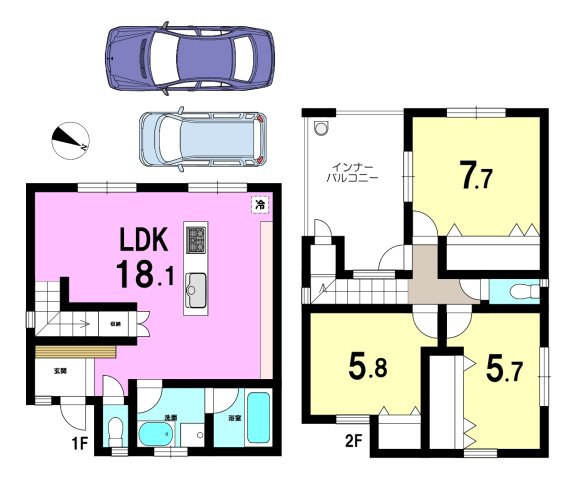 新築戸建の間取り