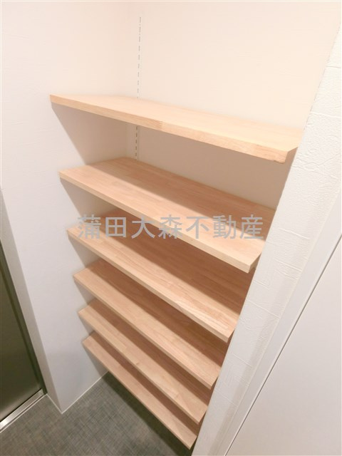 アピチェ池上の収納|玄関棚