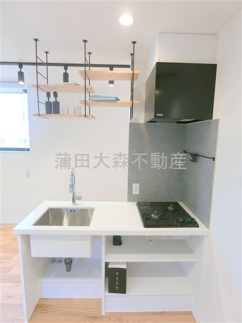アピチェ池上のキッチン|2口ガスキッチン　