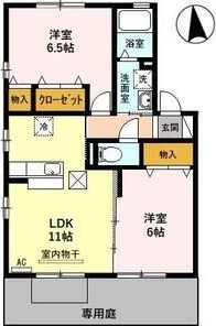 DEAR　COURTの間取り