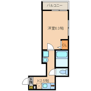 エステル木場の間取り