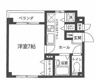 【間取り】 | メリディアン八王子Ⅱ | 間取りです。