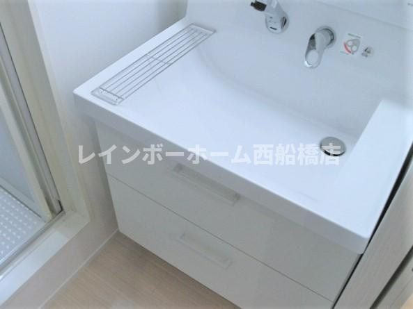 ソレイユの独立洗面台