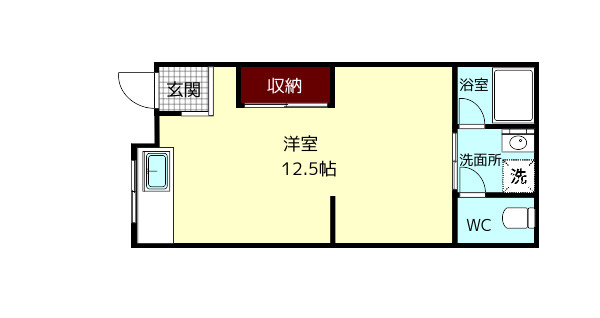 サンレイクⅠの間取り