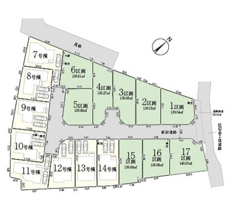 八王子市　小宮町　建築条件付き売地　４期の土地図|～全17区画、新しいコミュニティの誕生です～