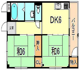 リアライズ朝日ヶ丘Ⅰの間取り