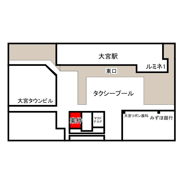 いづみや本店ビルの地図