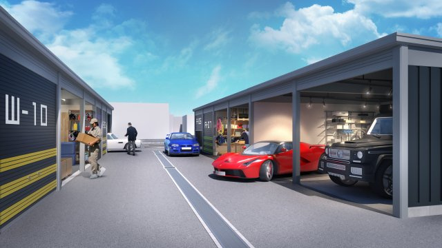COCO GARAGE蓮田の駐車場