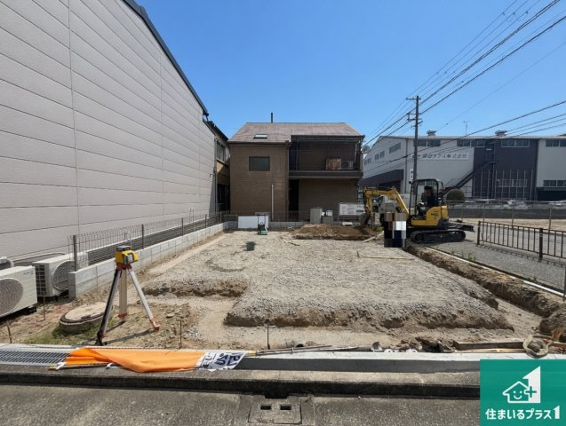 堺市堺区海山町　第1期　新築一戸建ての外観|周辺は落ち着いた街並みの住宅地！子育てがしやすい住環境です！まだ未完成ですが、現地でしかわからない事もございます。是非一度ご覧ください。