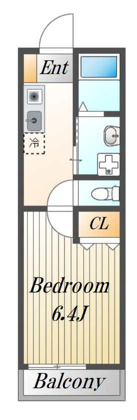 plumas東村山の間取り