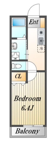 plumas東村山の間取り