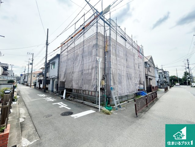 堺市堺区海山町　第1期　新築一戸建ての外観|現在建築中！落ち着いた街並みで新生活を始めることが出来そう！周辺の物件も併せてご紹介させて頂きます！