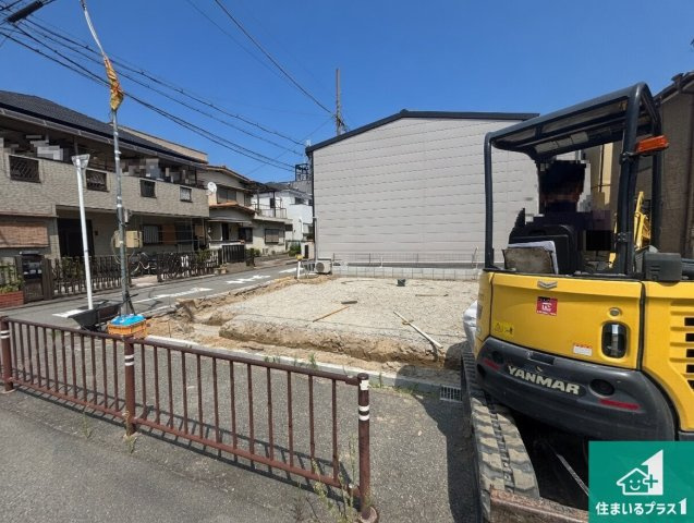 堺市堺区海山町　第1期　新築一戸建ての外観|周辺は落ち着いた街並みの住宅地！子育てがしやすい住環境です！まだ未完成ですが、現地でしかわからない事もございます。是非一度ご覧ください。