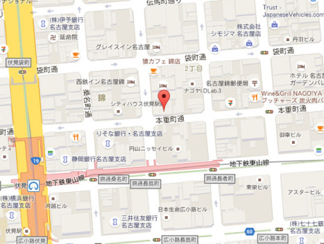 ケービービルの地図