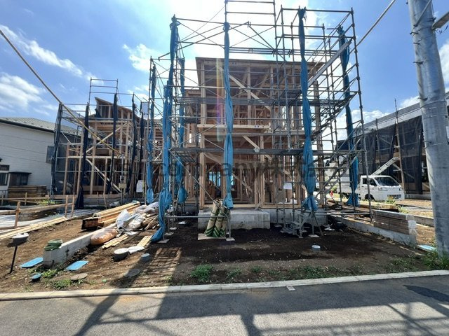 茅ヶ崎市香川1丁目　新築戸建　3号棟の外観|2026.8月影◇