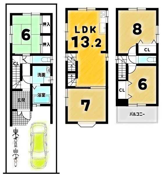 上植野町地後
