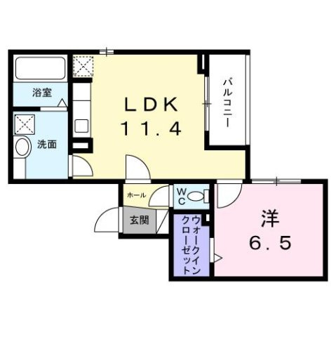 ヒカルサ明石土山の間取り