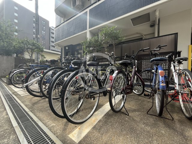大阪市東淀川区東中島１丁目の賃貸マンションのその他|グランメール　駐輪場