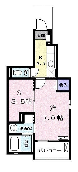 アリーヴィオⅢノースの間取り