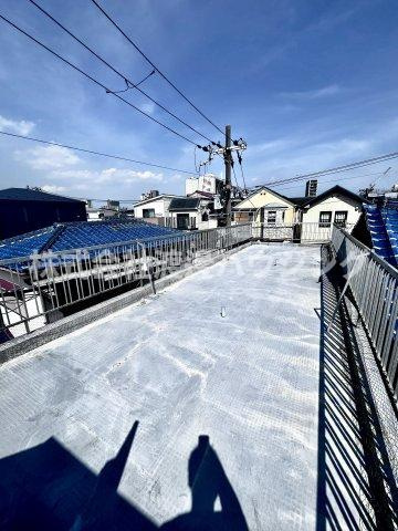 大阪市城東区中浜１丁目の一戸建てのバルコニー