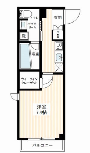 【間取り】 | AXAS南蒲田AsylCourt