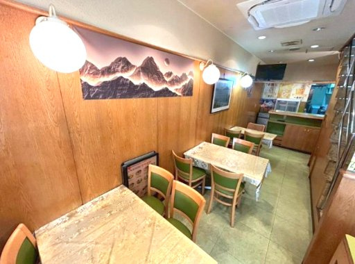 西田辺駅前店舗の内装