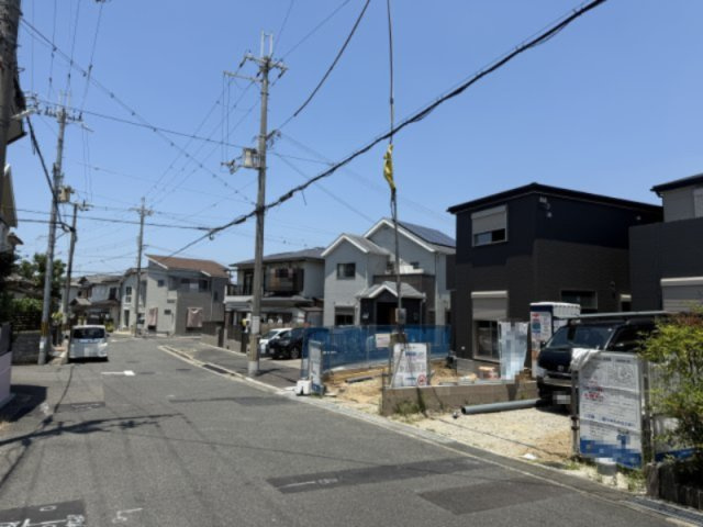 リーブルガーデン堺市中区辻之の前面道路含む現地写真
