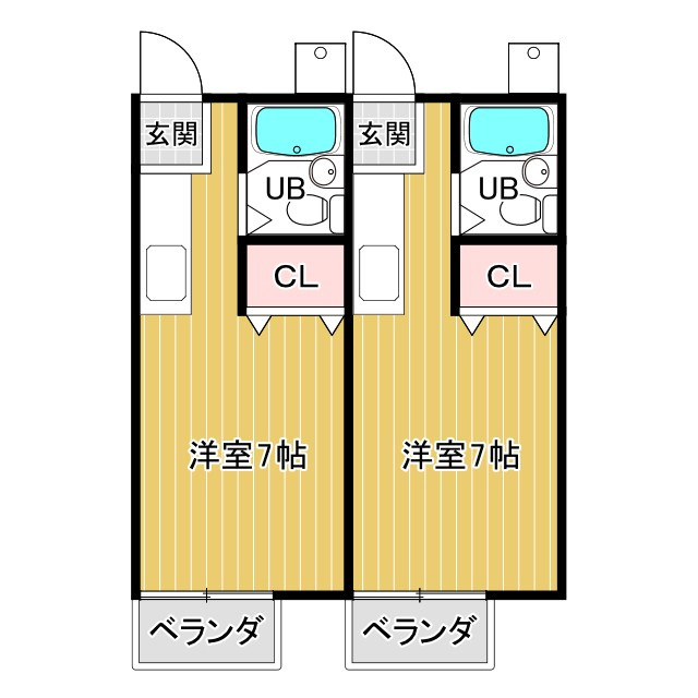 セレブラールABの間取り