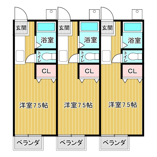 セレブラールABの間取り