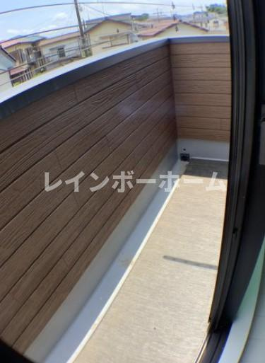 特典：仲介手数料が無料です!!のバルコニー